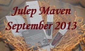 Julep Maven Box September 2013 - Bombshell / SWATCHES / NAIL DESIGN / REVIEW
