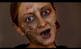 Zombie Halloween Makeup Tutorial