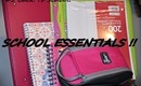 Back To School: School Essentials!