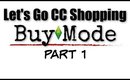 The Sims 4 Let's Go CC Shopping Buy Mode