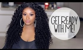 Get Ready with Me | Warm & Cozy  + Luscious Curls from Hair Envyous Boutique!