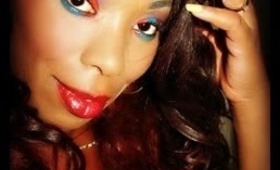 Austism Speaks Inspired Make Up tutorial