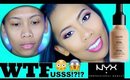 WTFUSS?!? | NYX TOTAL CONTROL DROP FOUNDATION | PRODUCT REVIEW | AIRAHMORENATV