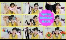 TOPSHOP, FOREVER 21, H & M ,KIYO ,ARIES,Birthday Spring Fashion Haul Singapore,SuperPrincessjo