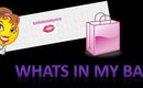 Whats in my bag Tag ~ river island bag