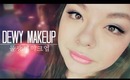 Korean Dewy Makeup Tutorial/물광 메이크업