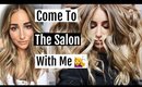 COME TO THE HAIR SALON WITH ME! MY COLOR, CUT AND STYLE!