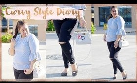 Casual Fall Outfit of the Day | Curvy Style Diary | fashionxfairytale