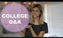 College Q&A #1: Film School, Joining a Sorority, Crazy Roommates?! | ScarlettHeartsMakeup