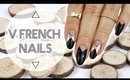 V French Nails & Bows | Fall ♡