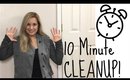 10 Minute Cleanup | Speed Clean | 10 Minute Cleanup Challenge | Cleaning Motivation
