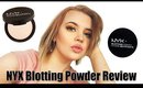 Excess Oils? NYX Blotting Powder: Honest Review