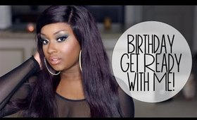 Get Ready with Me | Birthday Look # 2 - Rose Gold & Blue!