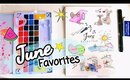 My JUNE FAVORITES with My DRAWINGS!!!!📝💕