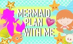 Mermaid Theme Plan With Me | Roxy