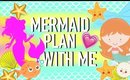 Mermaid Theme Plan With Me | Roxy