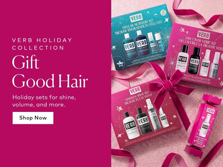 Gift a favorite, try something new, or stock up on a bestselling formula with limited edition Verb sets for shine, hydration, and more. Shop them here at Beautylish.com