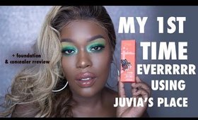 JUVIAS PLACE foundation review + full face 1st impression