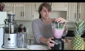 HOW TO MAKE A TOFU SMOOTHIE: WEIGHT LOSS VLOG 4/28/12