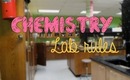 Chemistry Lab Rules (School Project)