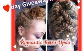 Romantic Retro Updo | ♥DAY GIVEAWAY!!