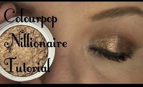 Colourpop Nillionaire Eye Tutorial