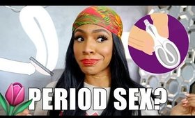 V-Talk 🌷 Have a SEXY Period! Soft Cup vs. Diva Cup ▸ VICKYLOGAN