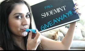 Getting ready & Fall shoe giveaway!