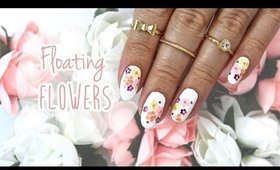 Boho Nails| Floating Flowers ♡