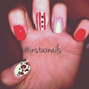 Cheetah nails
