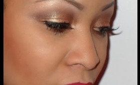 Rihanna Vogue Cover Inspired Makeup