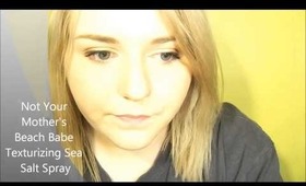 Not Your Mother's® Beach Babe™ Texturizing Sea Salt Spray" Review