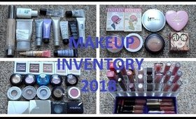 Makeup Inventory 2018