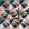 Arabic inspired cut crease 