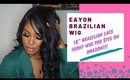 18" Brazilian Lace Front Wig for $115 Amazon Wig | EAYON HAIR