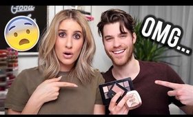 MY BOYFRIEND BUYS MY MAKEUP: DRUGSTORE EDITION | Jamie Paige