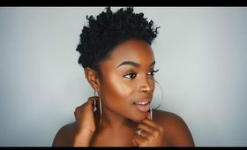 Winter Glow Foundation For Dark Skin Tutorial