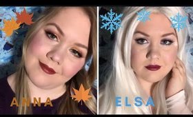 Frozen 2 Elsa and Anna Makeup Collab with Hoppingly Ever After