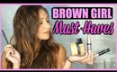 MUST HAVE Beauty Products For Brown Girls!│HOLY GRAIL Makeup For Indian Olive, Medium Skin Tones!