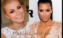 Makijaż w stylu Kim Kardashian ( inspiracja stylem Kim Kardashian )