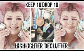 Keep 10 Drop 10 Highlighter Declutter