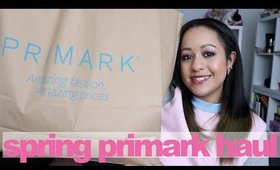 SPRING PRIMARK HAUL (try on) | Siana