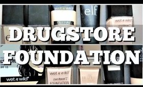 Best and Worst Drugstore Foundations | Cruelty Free Drugstore Foundation Collection + Mini Reviews