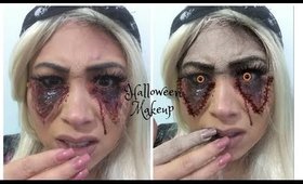 Boneca Zumbi - Easy Halloween Makeup - zombie  doll