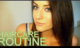 Hair Care Routine for Dry/Thick Hair !♡ | rpiercemakeup