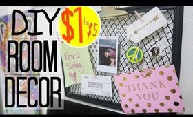 DIYs Under $5 ROOM DECOR! Urban Outfitters + Pinterest Inspired