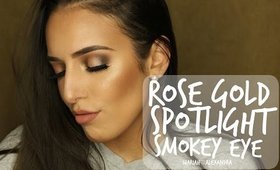 Chit Chat GRWM | Rose Gold Spotlight Smokey Eye | mallexandra24