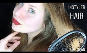INSTYLER GLOSSIE CERAMIC STYLING STRAIGHTENING BRUSH REVIEW | LILLEE JEAN