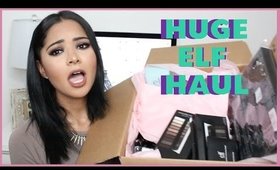 HUGE ELF HAUL Mini Reviews| Diana Saldana