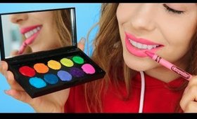 5 Ways To Turn Crayons Into Makeup!